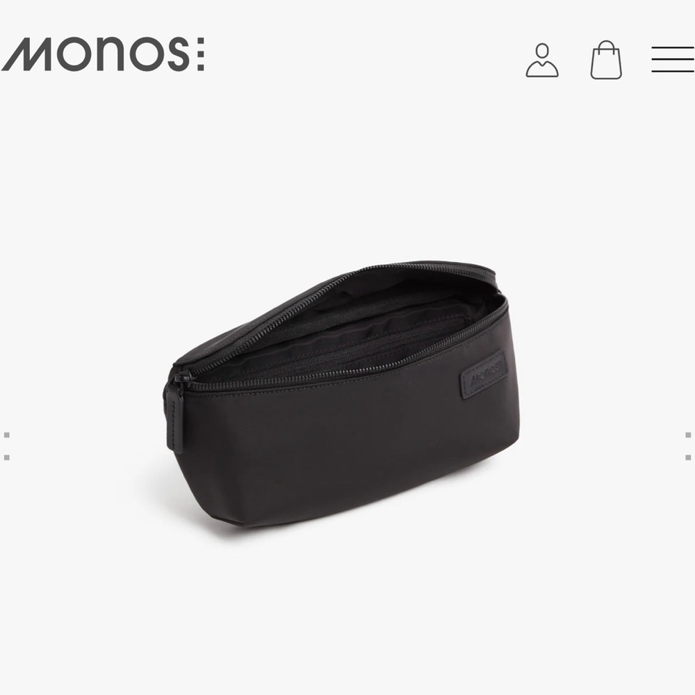 Monos Black Travel Bag for Women